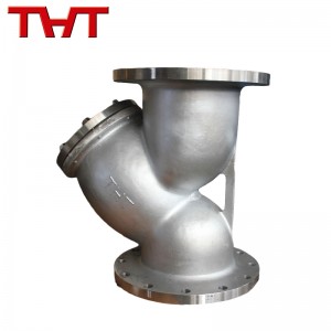 Stainless steel flange Y type strainer