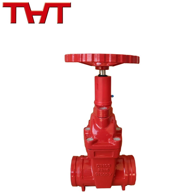 Low price for Case Iron Electric Penstock - Fire grooved noo-rising stem gated valve – Jinbin Valve