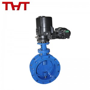 New Fashion Design for Carbon Steel Spectacle Valve - Motorized double eccentric Butterfly valve – Jinbin Valve