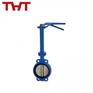 long stem ductile iron butterfly valve