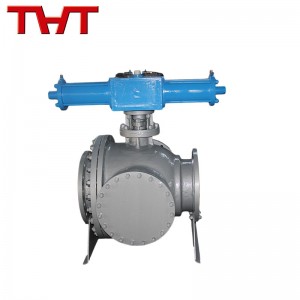 Hydraulic three way ball valve