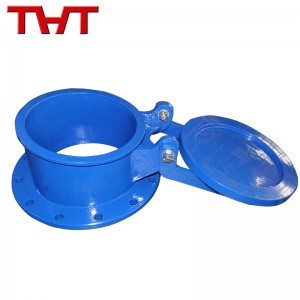 dn300 ductile iron round flap valve