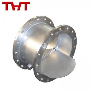 one way check butterfly damper valve