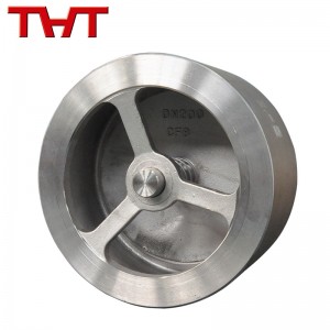 lift type wafer check valve