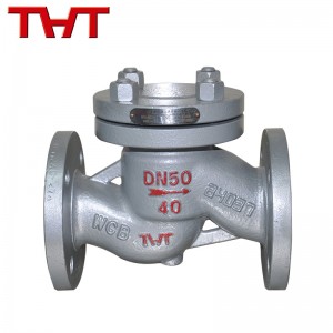 WCB flange லிப்ட் வகை சரிபார்ப்பு வால்வு