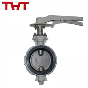 wafer center line butterfly valve ຕ້ານການຂົ້ນ