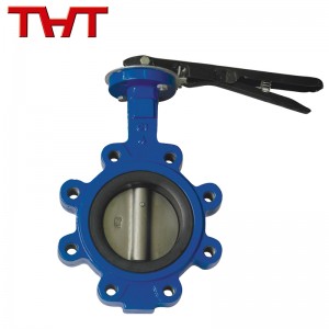 PN25 Large siize lugged type butterfly valve