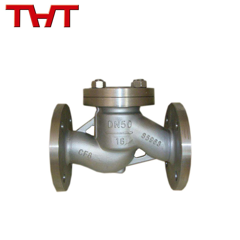 Factory Cheap Super Light Sluice Gate - stainless steel flange lift type check valve – Jinbin Valve