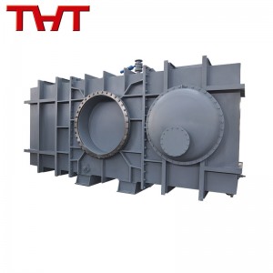 Hydraulic operate closed type blind plate valve