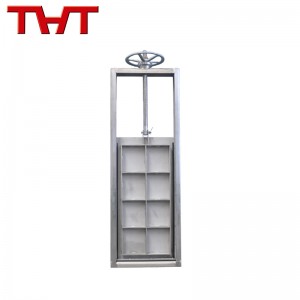 China wholesale Lug Style Butterfly Valve - stainless steel channel type penstock sluice gate valve – Jinbin Valve