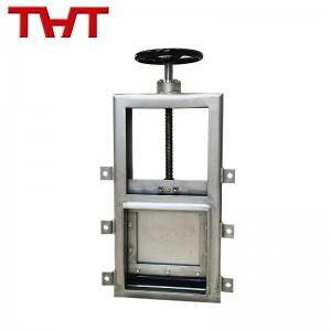 Manual stainless steel wall mounted penstock sluice gate valve manufacturer