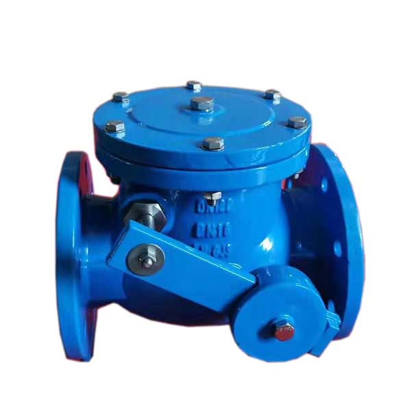 OEM manufacturer Resilient Seat Gate Valve - BS5153 Swing check valve with counterweight – Jinbin Valve