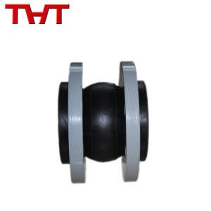 Single sphere flexible rubber joint